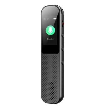 Мини диктофон Benjie K9 64gb цифровой MP3 плеер с динамиком металличекий