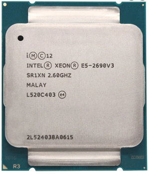 Процессор Intel Xeon E5 2690v3 12x2.60GHz 30mb 135W Cashe 22nm SR1XN Б\В