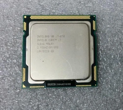 Процессор LGA1156 Lynnfield Intel Core i7 870 4x2.93GHz 8M Cashe 95W 2.5GT\s Б\В - Б/У