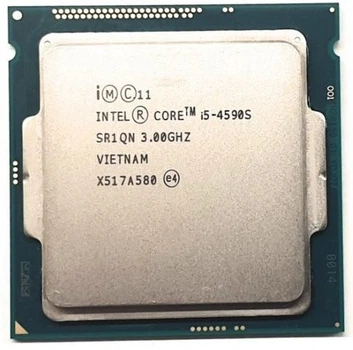Процессор LGA1150 Intel Core i5 4590S 4x3.00GHz 6M Cashe 65W Intel HD Graphics 4600 SR1QN Б\В - Б/У