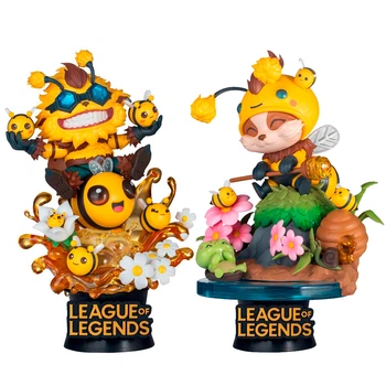 Фігурки LEAGUE OF LEGENDS Diorama Stage-119 Beemo & BZZZiggs Set (Ліга легенд)