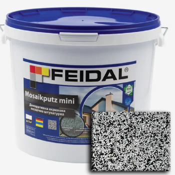 Декоративна акрилова мозаїчна штукатурка Feidal Mosaikputz mini А30 7кг