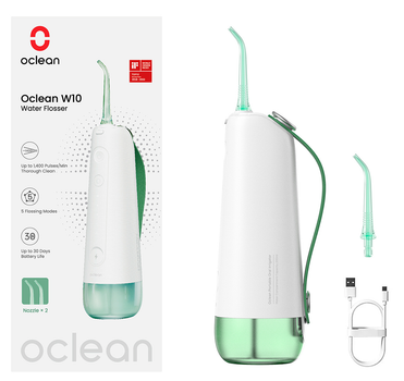Іригатор Oclean W10 Green NEW-2 NOZZLES