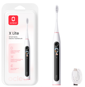 Електрична зубна щітка Oclean X Lite Grey