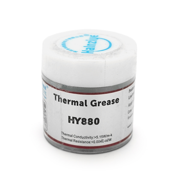 Паста термопроводная HY-880 15g, банка, Grey, >5,15W/m-K,