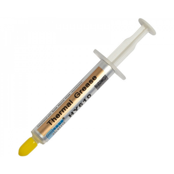 Паста термопроводная HY-610 2g, шприц, Gold, >3,05W/m-K,