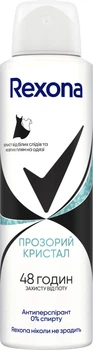 Антиперспірант-аерозоль Rexona Прозорий кристал 150 мл (8720181564055)