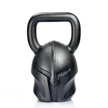 Гиря дизайнерская Body of steel Спарта 24 кг черная