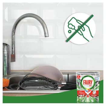 Капсулы для посудомоечных машин Fairy Platinum Plus Все-в-1 122 шт (8700216859974) 