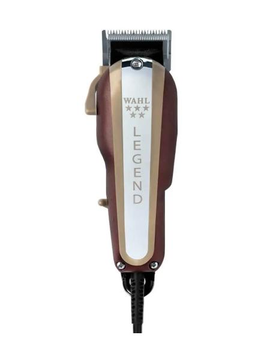 Машинка для стрижки Barber Wahl Legend 5 Star двигатель V9000 8 насадок цвет бордо с золотом