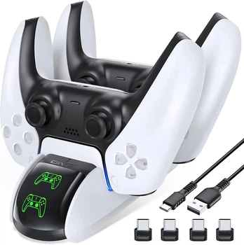 Зарядная станция для двух контроллеров PS5 OIVO IV-P5207 Без бренда