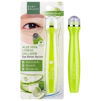 Сыворотка-роллер для кожи вокруг глаз Beby Bright Aloe Vera & Collagen 15 мл