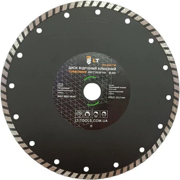 Диск LT алмазный отрезной тип режущей кромки Turbo/Wave 125х7х22,23 мм (154-125-TW)