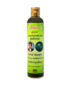 Шампунь для волос Jinda Herb лечебный на травах и рисовом молоке от выпадения и перхоти Баймисот 250 мл