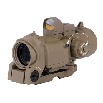 Оптичний приціл Theta Optics 4x32E Scope з мікроколіматором
