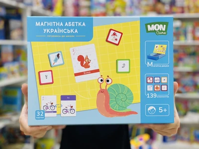 Развивающая игра Украинская магнитная азбука Dodo
