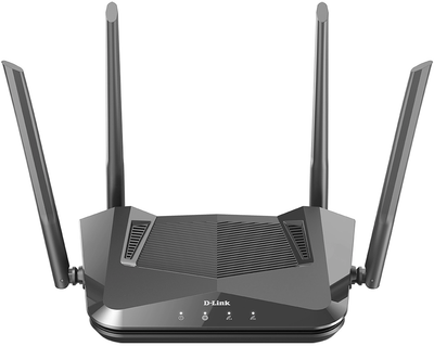 Маршрутизатор D-Link DIR-X1530 AX1500 EasyMesh Wi-Fi 6 Router (0790069471636)