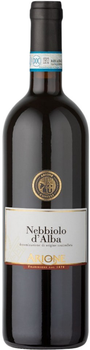 Вино Arione Nebbiolo D'Alba DOC красное сухое 0.75 л 14% (8003911012805)