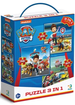 Пазл 3в1 Dodo Paw Patrol Готові до роботи
