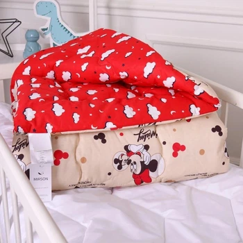 Одеяло MirSon Kids Time антиаллергенное зимнее 20-0027 Mine mouse 140x205 см EcoSilk (2200009664052)