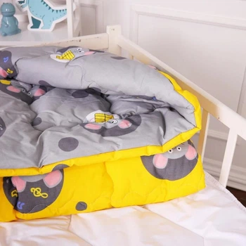 Ковдра MirSon Kids Time антиалергенна зимовий 20-0029 Funny mice 140x205 см Бавовна (2200009664328)