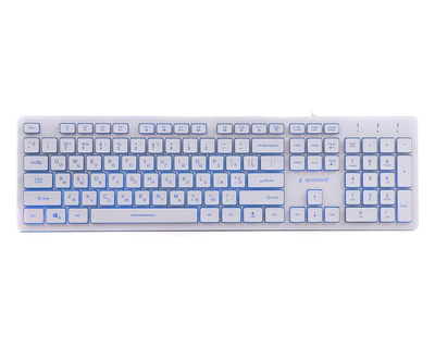 Клавиатура Gembird KB-UML3-01-W-UA Ukr White Store