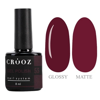 Гель лак Crooz Gel Polish №55 8 мл (Винный)