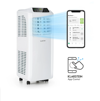 Мобильный кондиционер Klarstein Pure Blizzard Smart 9k 9000 БТЭ/1010 Вт дистанционное управление