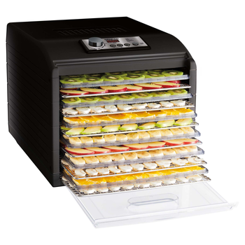 Сушка, дегидратор для продуктов Sencor SFD6601BK 12 поддонов 33х30 см, встроенный вентилятор 500Вт