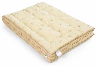 Ковдра вовняна MirSon Gold Camel Hand Made 175 зима 155x215 см (2200000460806)