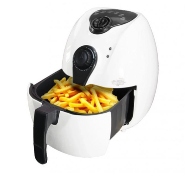 Аерогриль фритюрниця зі знімною чашею AirFryer MS-3220 4,5 л Біла