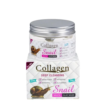Маска для лица очищающая Collagen Snail с каолином 150 г
