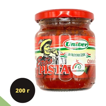 Острый соус с красным перцем Пишта венгерский 200 г Univer Eros Pista (UEP-200)