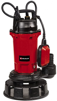 Насос дренажний Einhell GE-DP 900 Cut, 900Вт, 16000 л · рік, вис. під. 11.5м, занурення 7м, 12.8кг