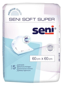 Пеленки одноразовые Seni Soft Super 60x60 см 5 шт