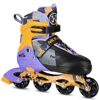 Ролики Nils Extreme Twist NA13810 35-38 M Жовті (5907695580341)