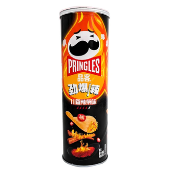 Pringles Scorchin Spicy Strips з китайськими спеціями 110 г