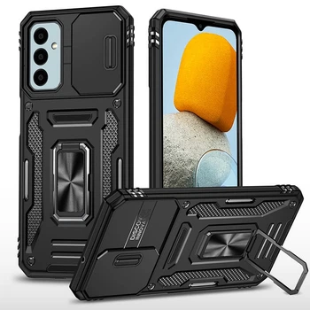 Удароміцний чохол Epik Camshield Army Ring на Samsung Galaxy A26 5G Чорний / Black