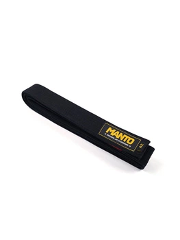 Пояс MANTO belt BJJ ORIGINAL Black A4