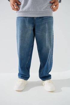 Джинси Baggy fit чоловічі Zeo Basic 4509 40 Синій