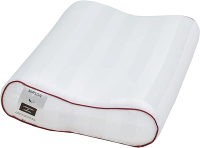 Подушка ортопедична MirSon №6087 Noble stripe Royal Pearl 49х32х10.5 (2200003262414)
