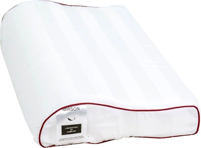 Подушка ортопедическая MirSon №6108 Noble stripe Royal Pearl Kiddy Girl 50х29х5/8 (2200003262629)