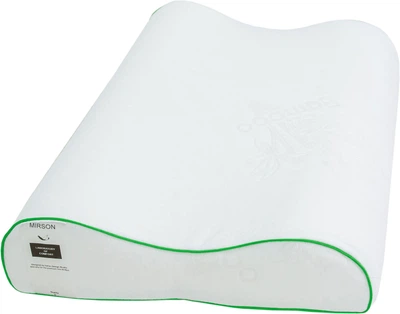 Подушка ортопедическая MirSon №6016 Green nature Julia 58х40х10.5 (2200003261165)