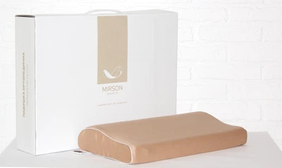 Подушка ортопедична MirSon №7075 Elite Delicate Satin Estella Kiddy Girl 50х29х5/8 (2200003400144)