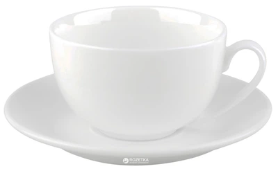 Чашка с блюдцем для чая Wilmax 250 мл (WL-993000)