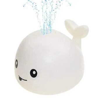 Игрушка для ванной Кит с фонтаном Spray Water Bath, Белый (55287)