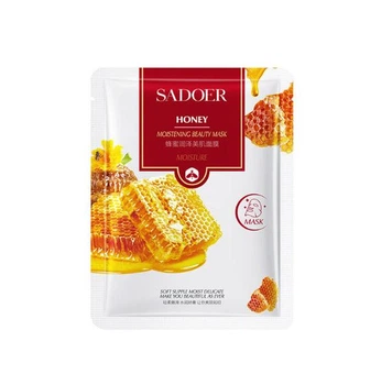 Тканинна маска для обличчя з екстрактом меду Sadoer, 25 г.