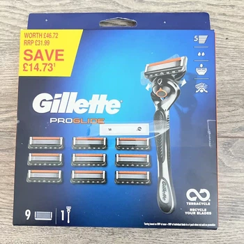 Бритвенный станок Gillette ProGlide для мужчин с 10 картриджами (Германия)