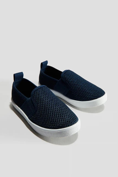 Слипоны темно-синие H&M 27 (400010673)