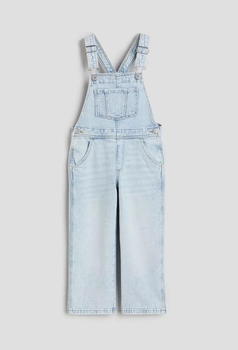 Штаны-комбинезон джинсовые светло-синие H&M 92см (400010478)